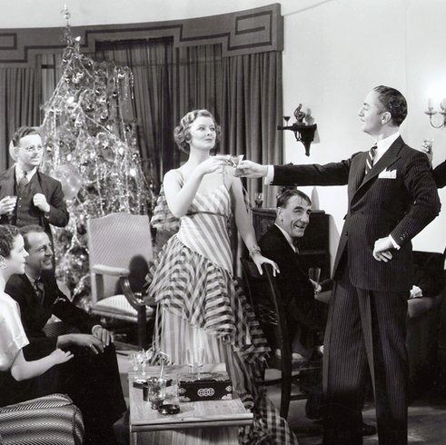 a scene from the thin man, a good housekeeping pick for best romantic christmas movies