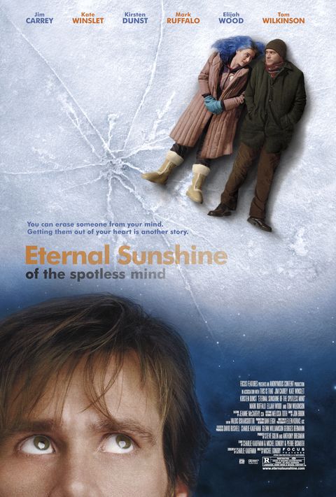 eternal sunshine of a spotless mind in best romantic comedy movies