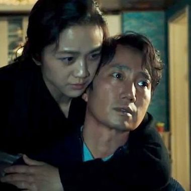 tang wei and park hae il star in a scene from decision to leave, a good housekeeping pick for best romantic movie