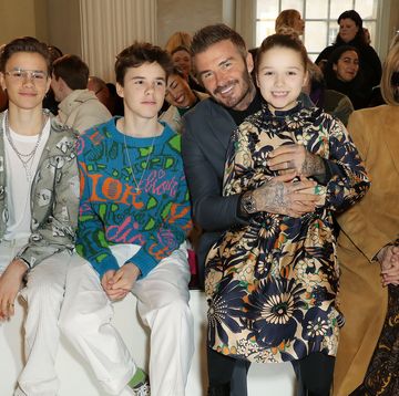 victoria beckham front row lfw february 2020