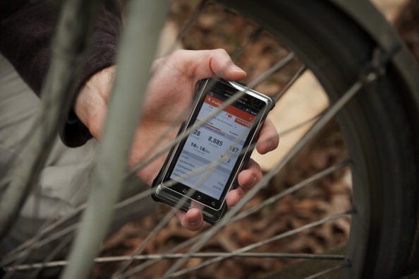 Ron Alford Is A Bike Commuter Participating In A Friendly Competition Called "Freezing Saddles" To See Who Can Put In The Most Miles This Winter