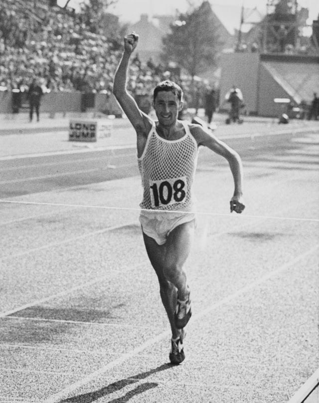 ron hill wins marathon