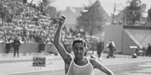 Ron Hill Wins Marathon