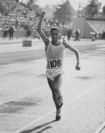 Ron Hill Wins Marathon