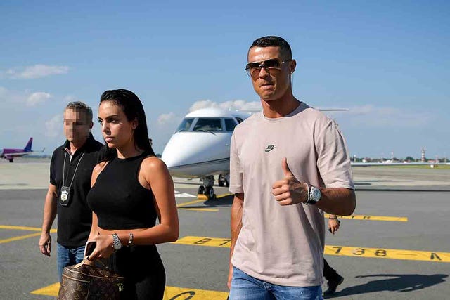cristiano ronaldo y su novia georgina rodríguez