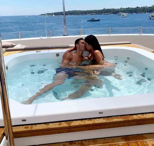 Ronaldo y Georgina, vacaciones de lujo