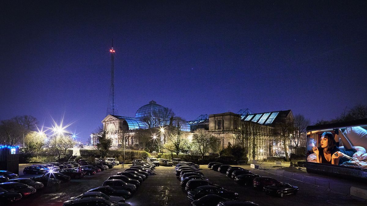 Rooftop film club launches drive-in cinema at Alexandra Palace