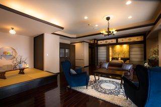 Room, Property, Interior design, Building, Furniture, Living room, Ceiling, Real estate, Home, Lighting, 