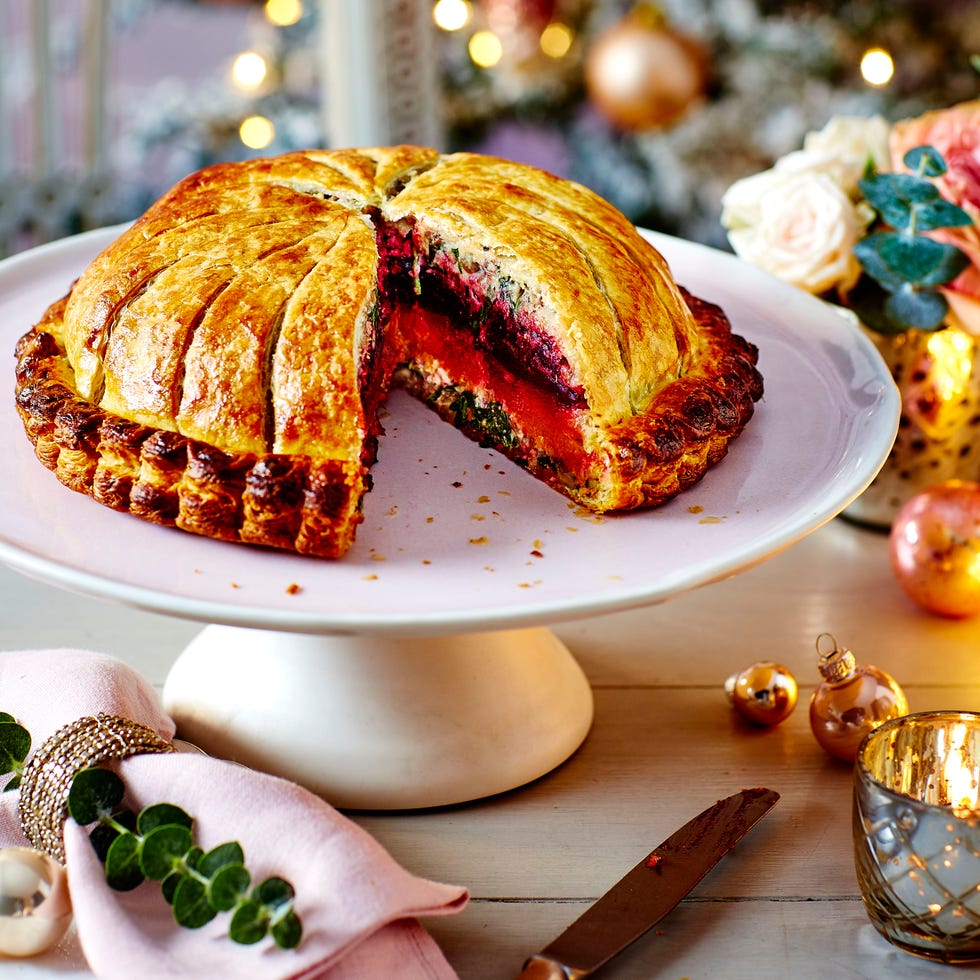 vegetarian christmas recipe root vegetable pithivier