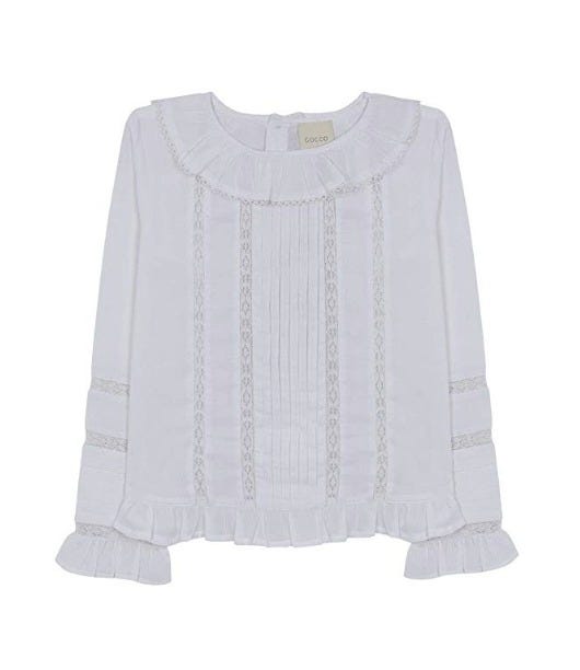 Blusa blanca Gocco en Amazon