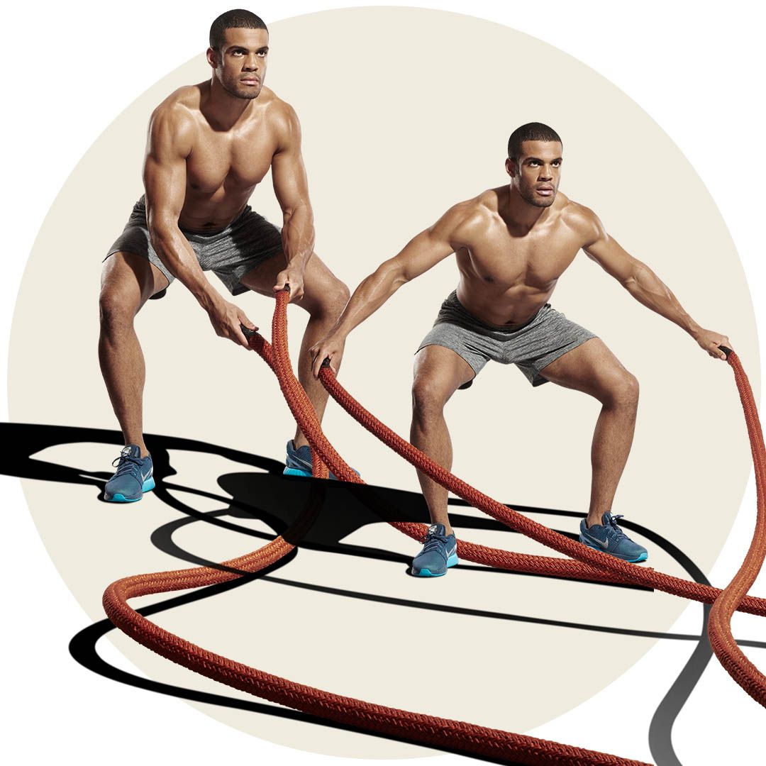 Leg exercise online rope