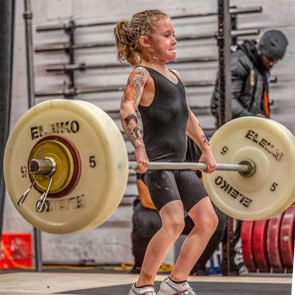 Rory van Ulft is 'Strongest Girl in the World', Deadlifts 80kg and