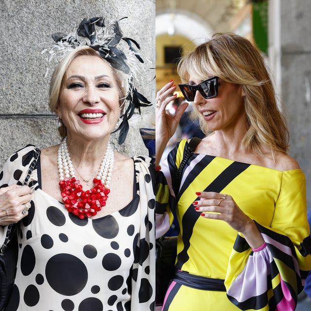 rosa benito y emma garcia en la boda de ivan reboso y joan crisol
