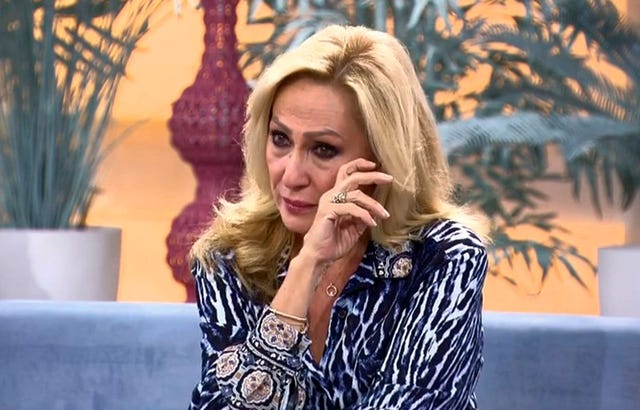 rosa benito rompe a llorar tras hablar con alessandro lequio