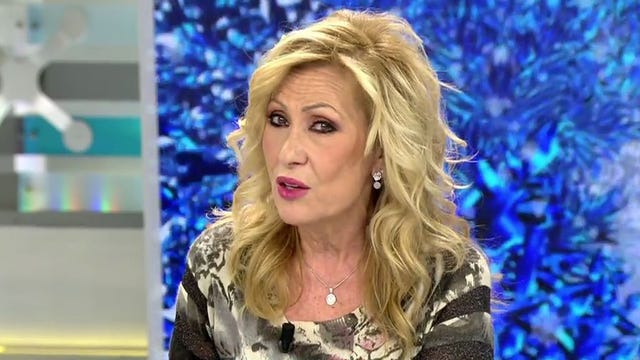 rosa benito le lanza un dardo a rocío carrasco