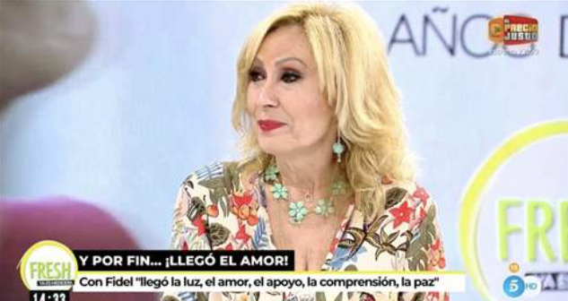 rosa benito le lanza un dardo a rocío carrasco