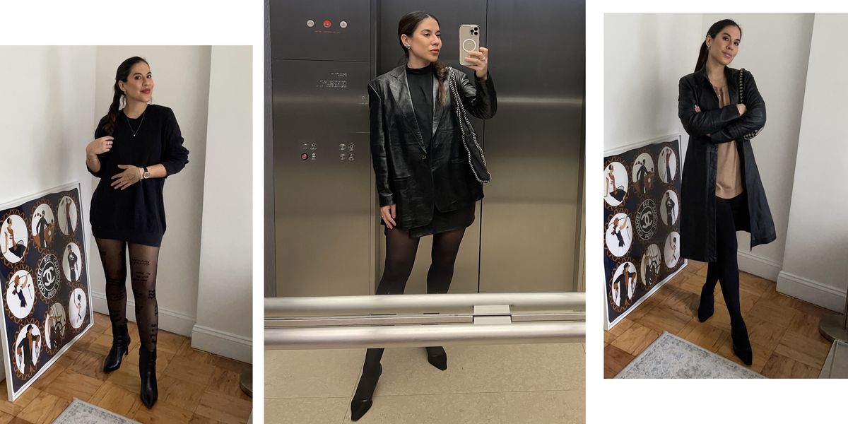 How to wear tights with that little black dress - Fashionmylegs