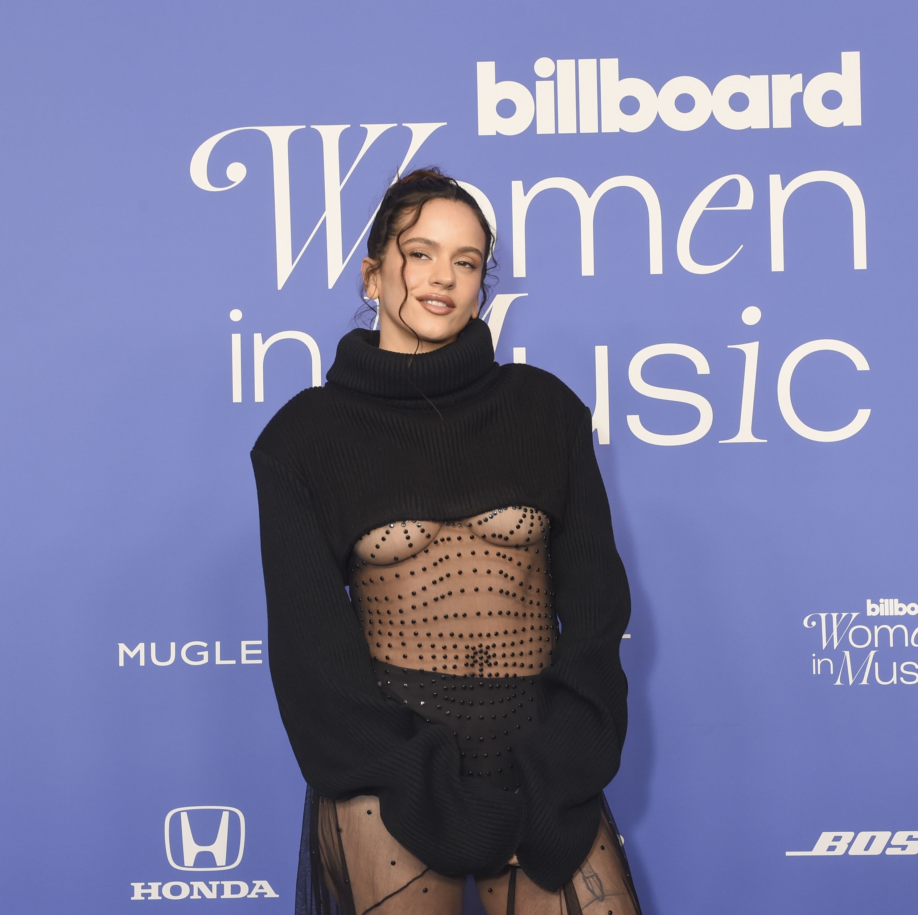 Rosalía Rocked a Comfy Cropped Sweater to the Billboard Women in Music Awards