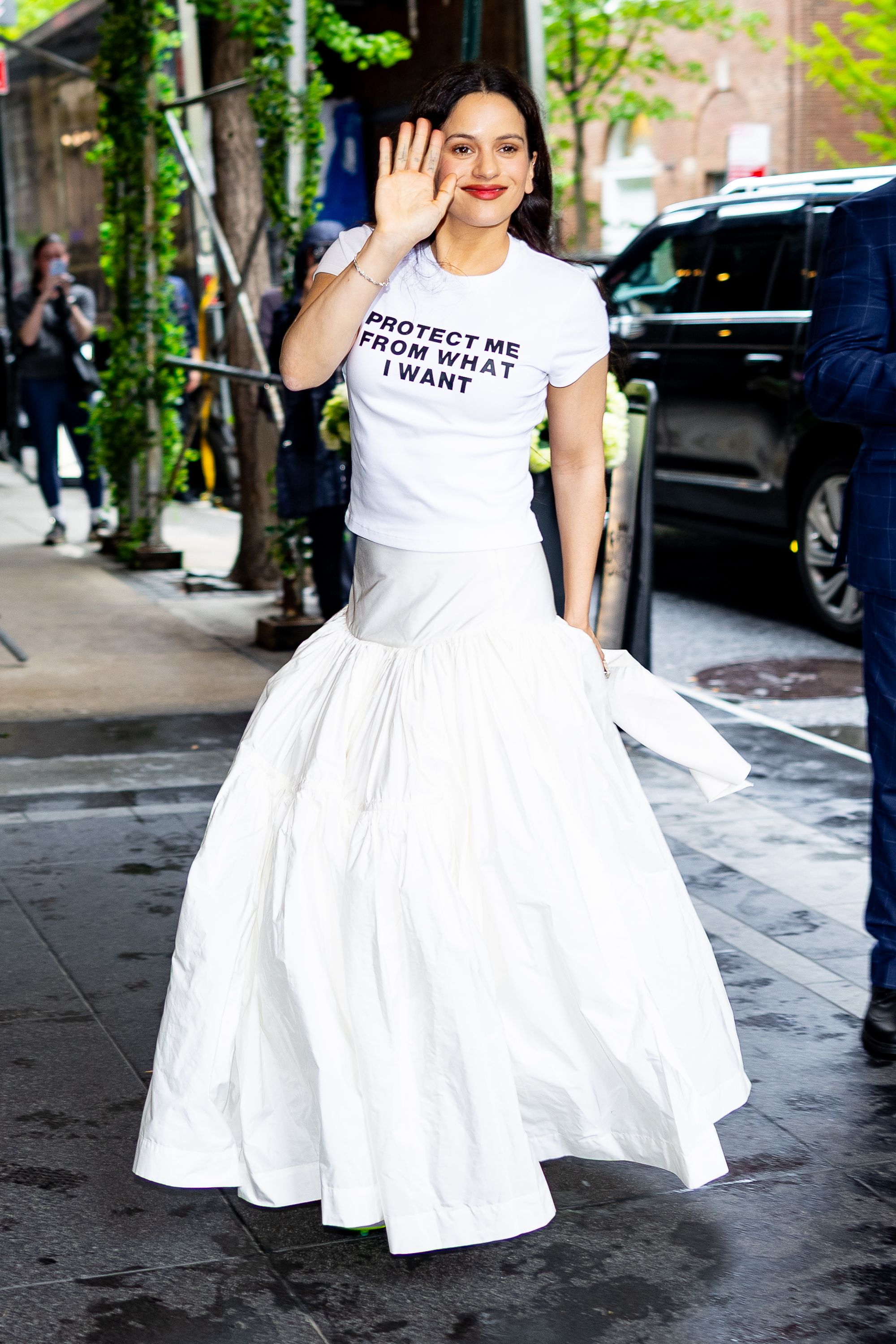 Rosalía Is Saying What We're Thinking in This Statement Slogan Tee
