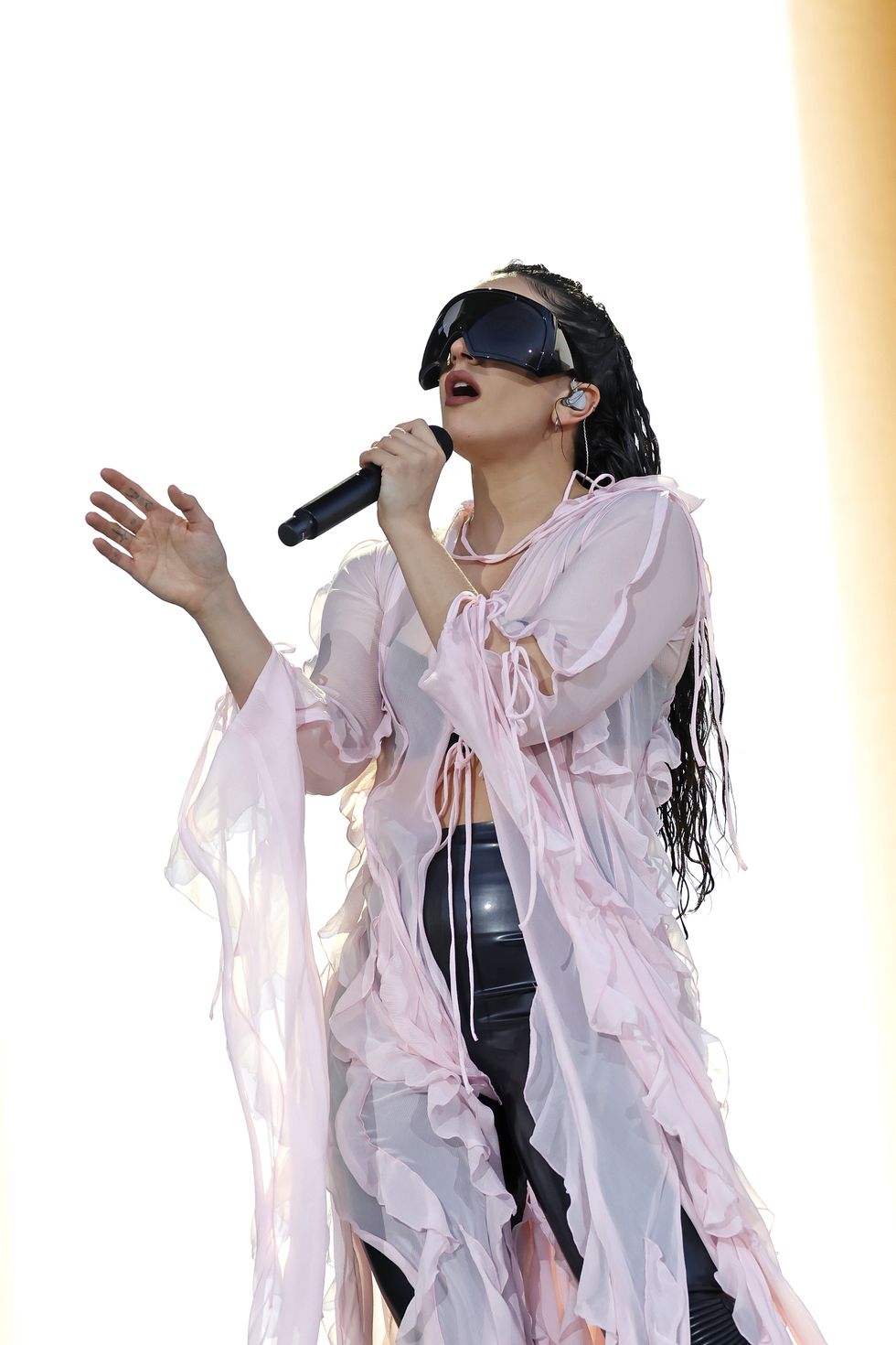 indio, california april 15 rosalía performs at the coachella stage during the 2023 coachella valley music and arts festival on april 15, 2023 in indio, california photo by frazer harrisongetty images for coachella