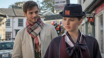 Ruby O. Fee y Marc Schottner en la película de Rosamunde Pilcher: Se busca niñera (Nanny verzweifelt gesucht)