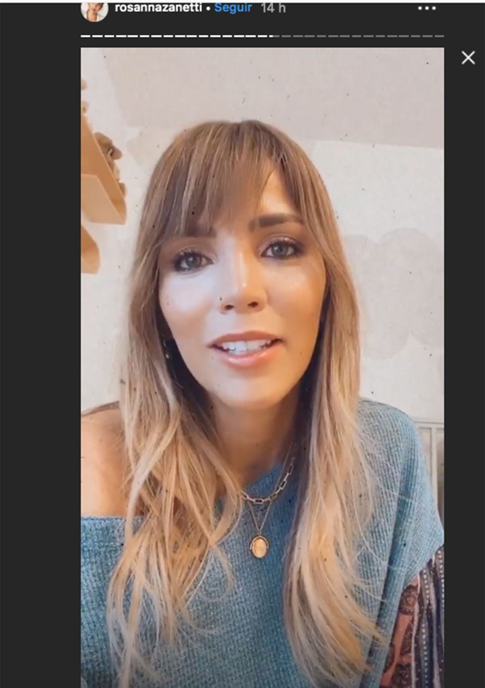 Rosanna Zanetti desvela que sufrió una amenaza de aborto