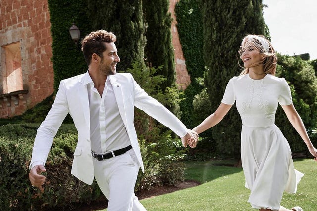 David Bisbal y Rosanna Zanetti celebran un año de matrimonio