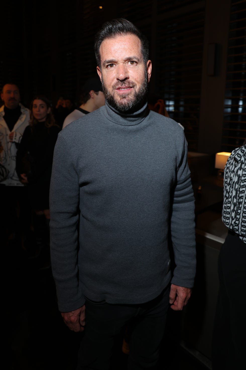 Milano, Italia, 25 febbraio: Rosario Toscano partecipa all'evento serale Londonshowrooms organizzato dal British Fashion Council presso l'Armani Hotel il 25 febbraio 2022 a Milano, Italia. (Foto di Victor Boyko/Getty Images per BFC)