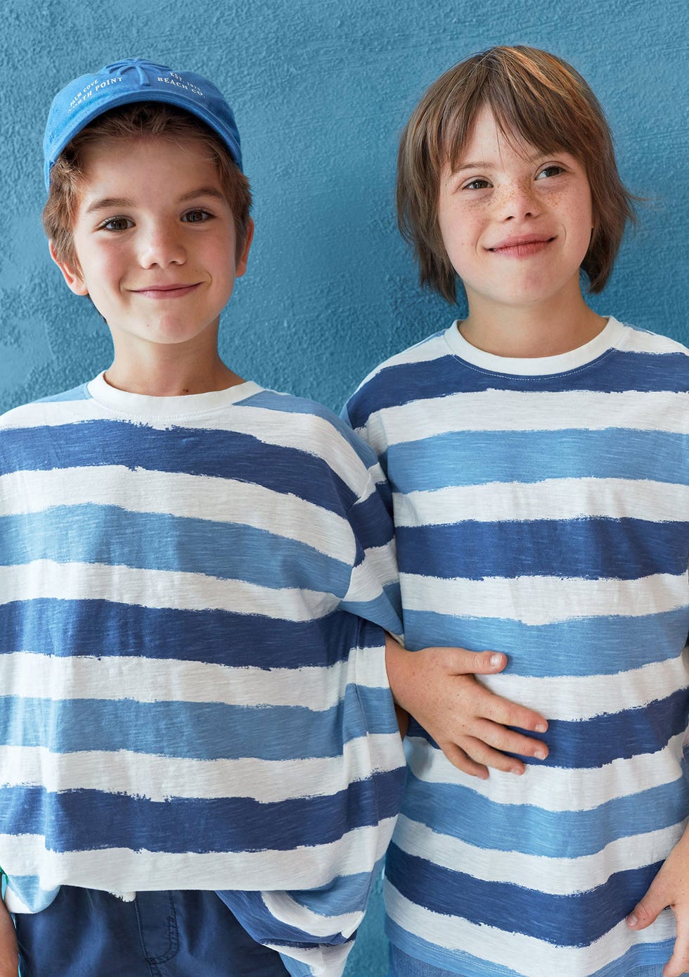 Roscón y Diego, modelos de Zara Kids.