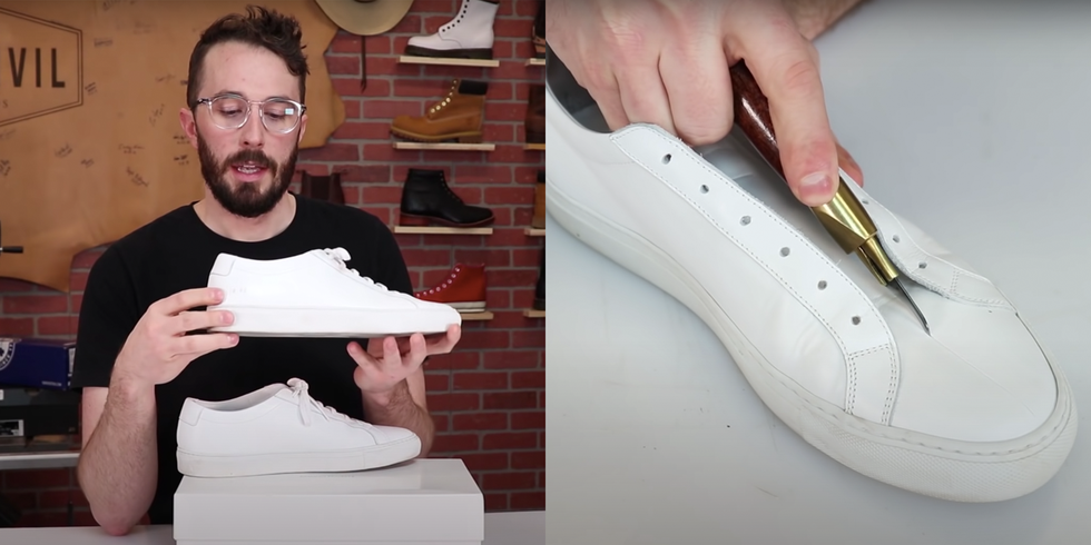 Why Weston Kay Cuts Your Favourite Sneakers In Half | Esquire
