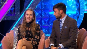 rose aylingellis and giovanni pernice on strictly it takes two