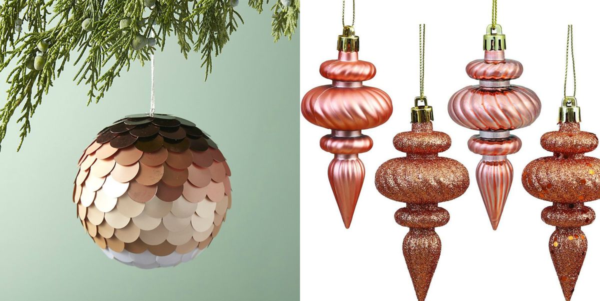 Rose Gold Christmas Decoration Ideas - Holiday Home Decor