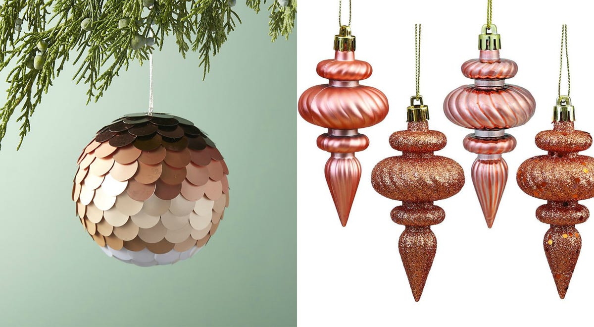 Rose Gold Christmas Decoration Ideas - Holiday Home Decor