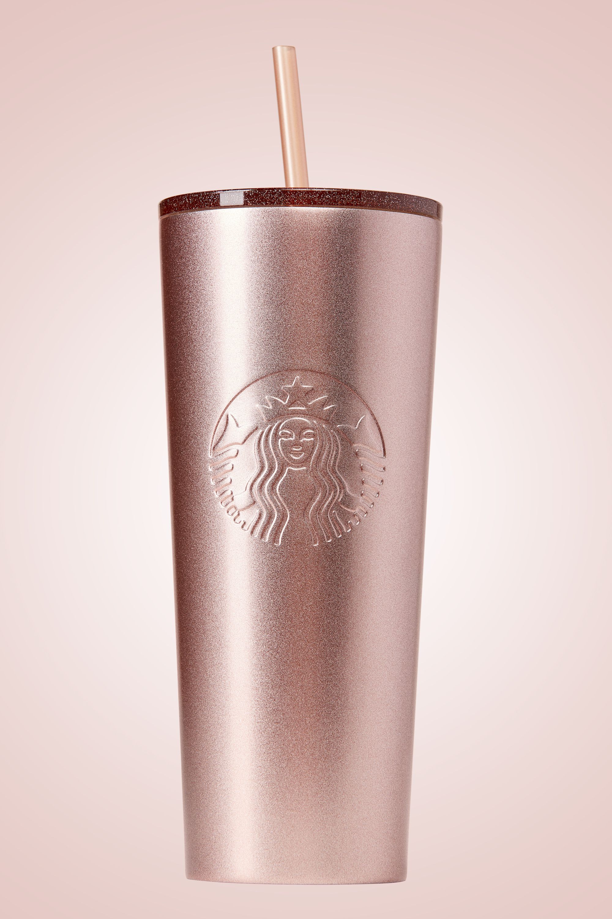 PSA: Starbucks now has a rose gold collection of tumblers and  cupsHelloGiggles