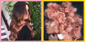 rose gold hair inspiration