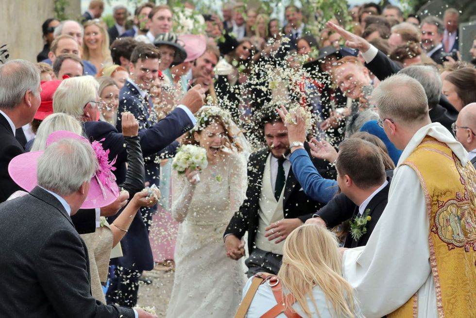 Kit Harrington Rose Leslie wedding | Game of Thrones stars married
