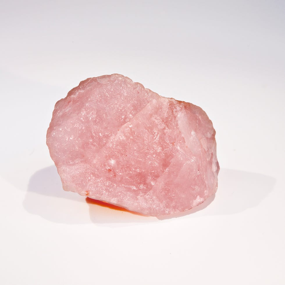 rose quartz crystal gemstone