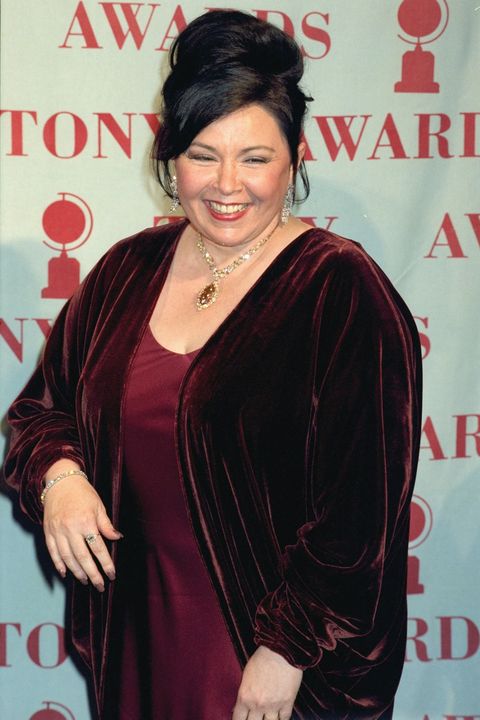 Roseanne Barr attending Tony Awards at Radio City Music Hall
