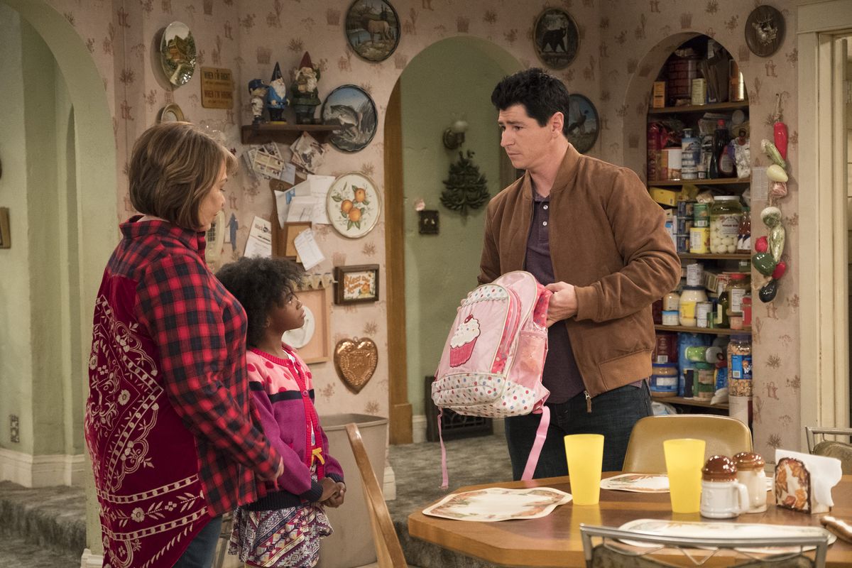 Roseanne, Mary, and D.J. on "Roseanne"