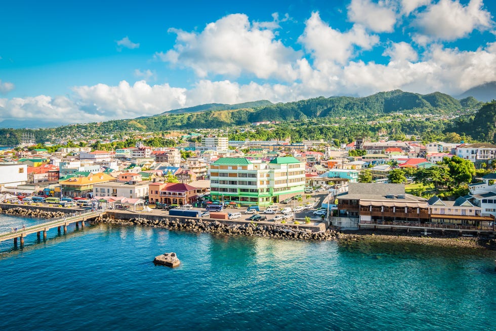 roseau, dominica, caribbean