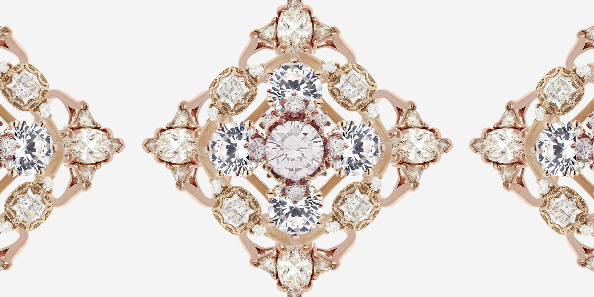 18k Rose Gold Custom Solitaire Diamond Engagement Ring #101618 - Seattle  Bellevue | Joseph Jewelry