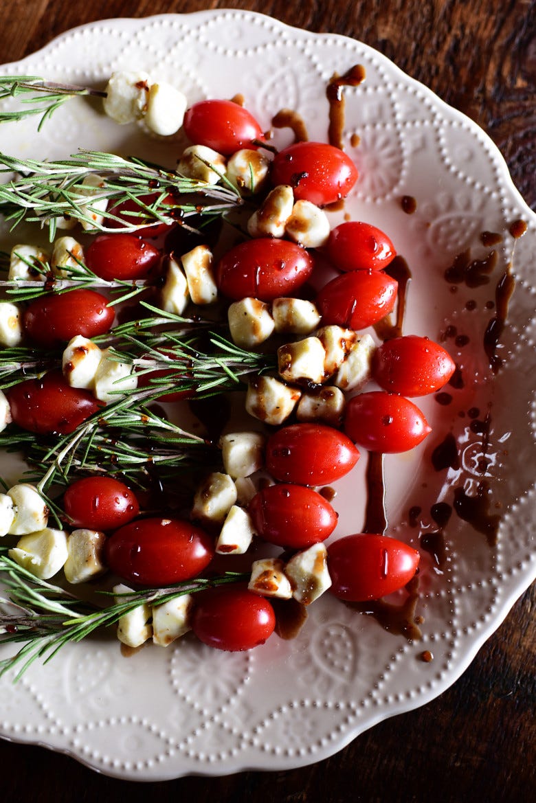 caprese fourth july appetizers