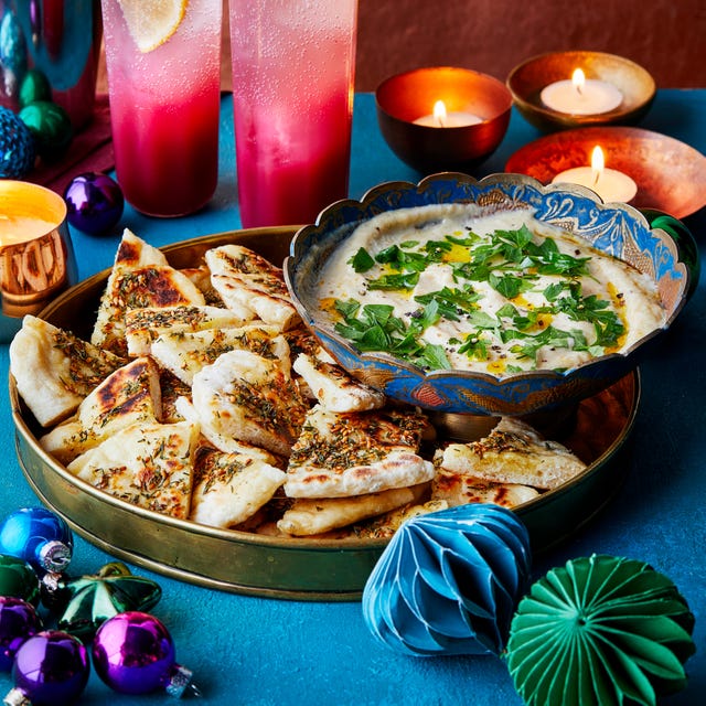 baba ghanoush with zarsquoatar flatbreads
