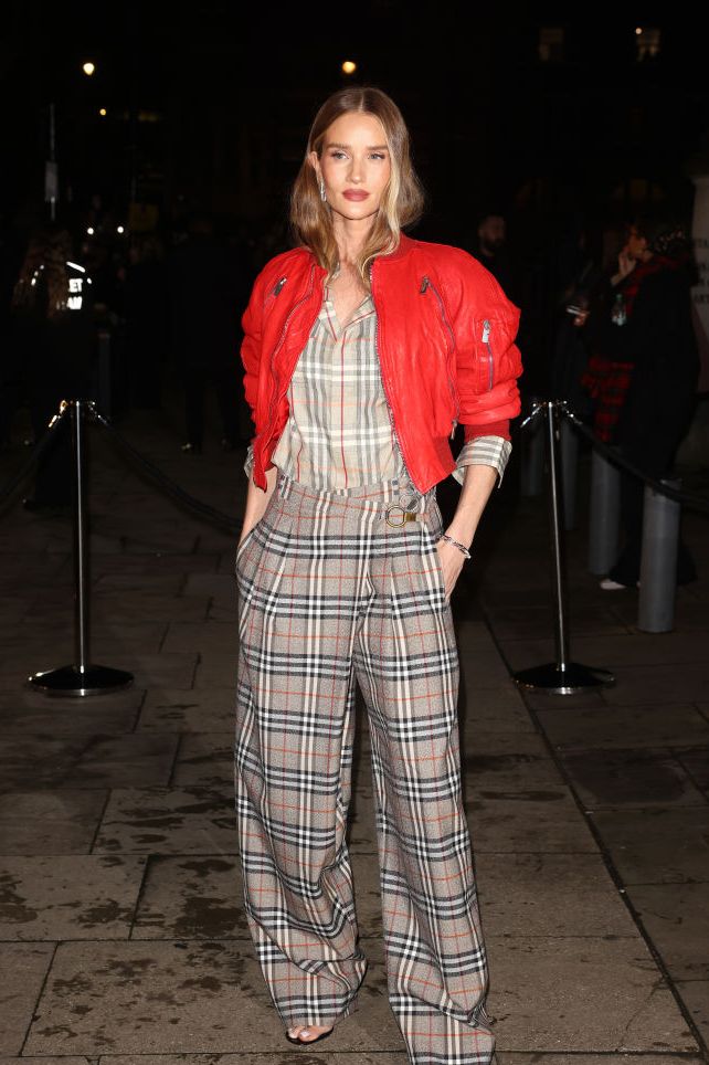 burberry arrivals lfw february 2025
