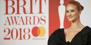 Rosie Huntington Whiteley at the Brit Awards