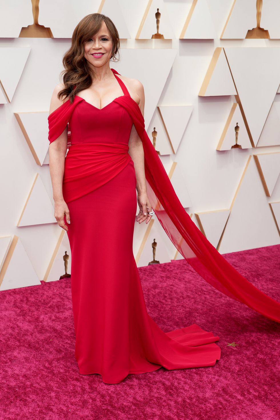 The Best Red Dresses at the Oscars 2022