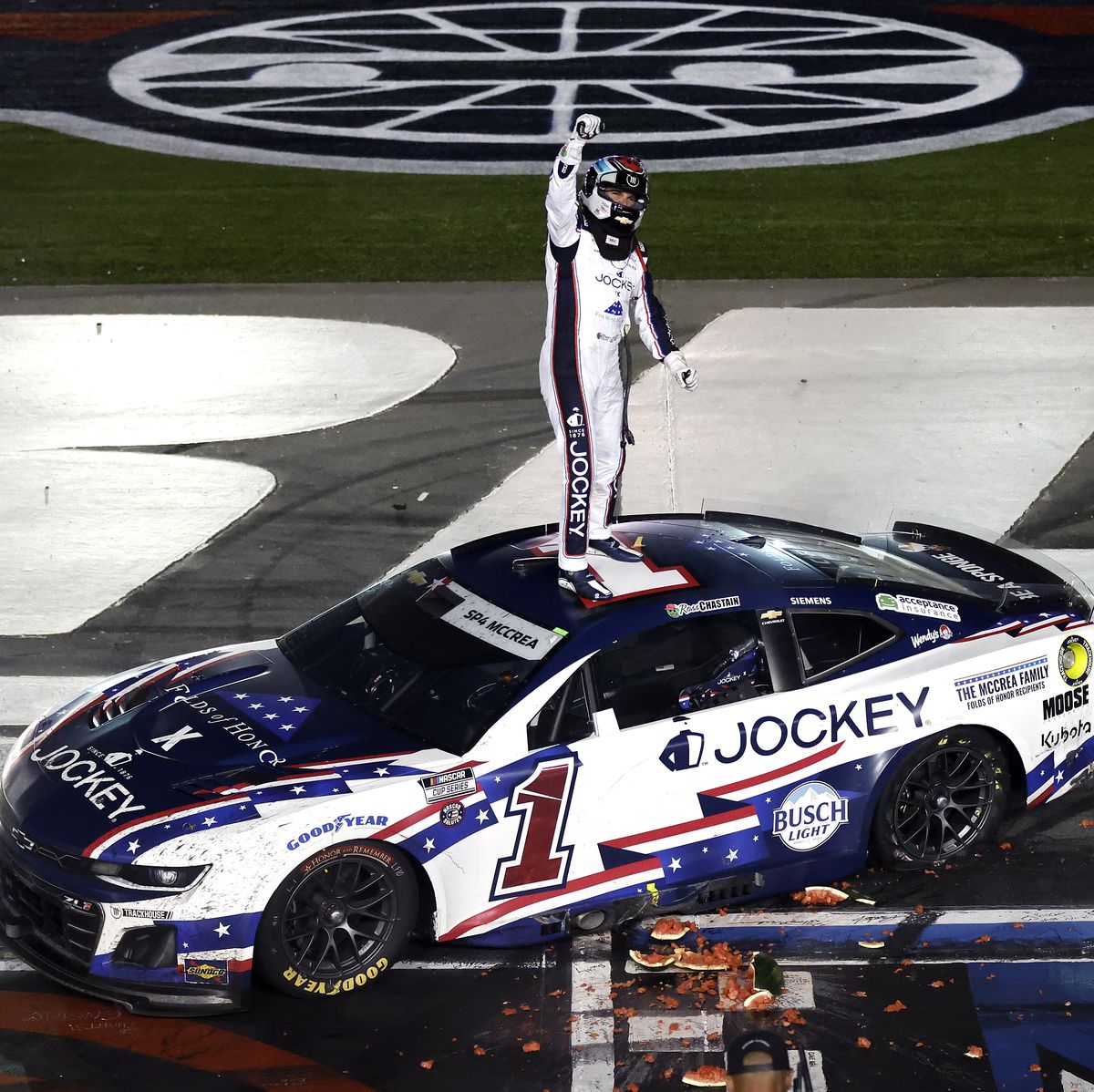 Ross Chastain Wins the Coca-Cola 600 After Starting 40th in a Backup Car