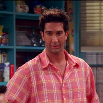 David Schwimmer as Ross in Friends season 8 'The One with the Red Sweater'