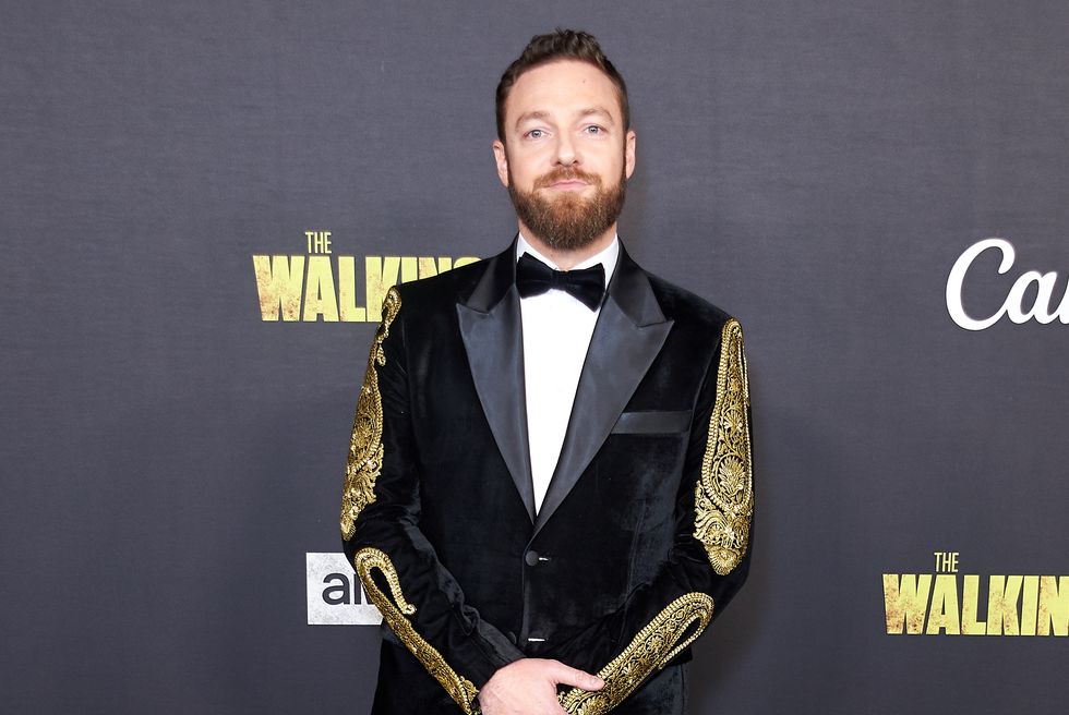 ross marquand on the red carpet