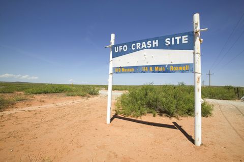 roswell ufo museum sign